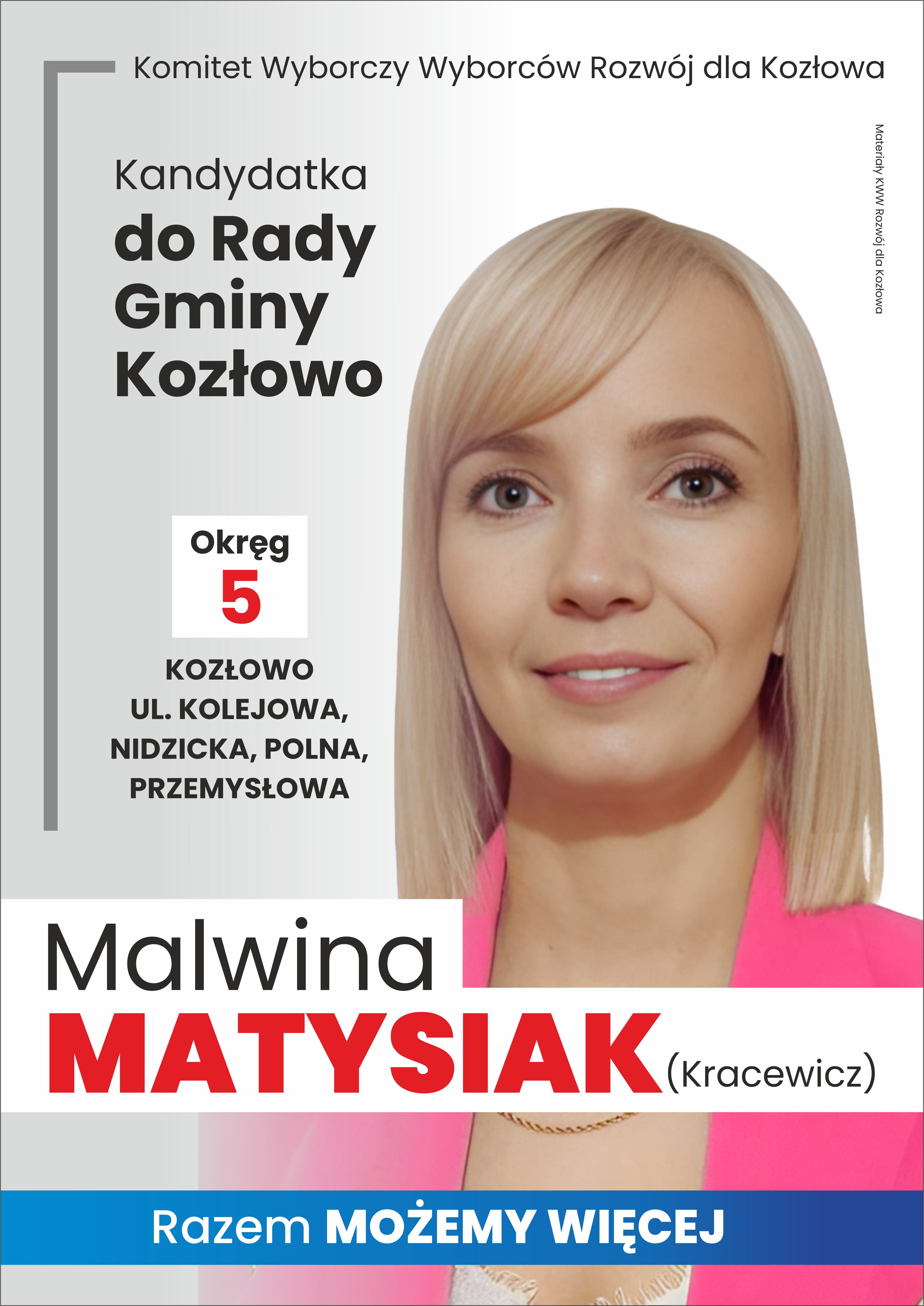 Malwina Matysiak (Kracewicz) Plakat A3 (1)