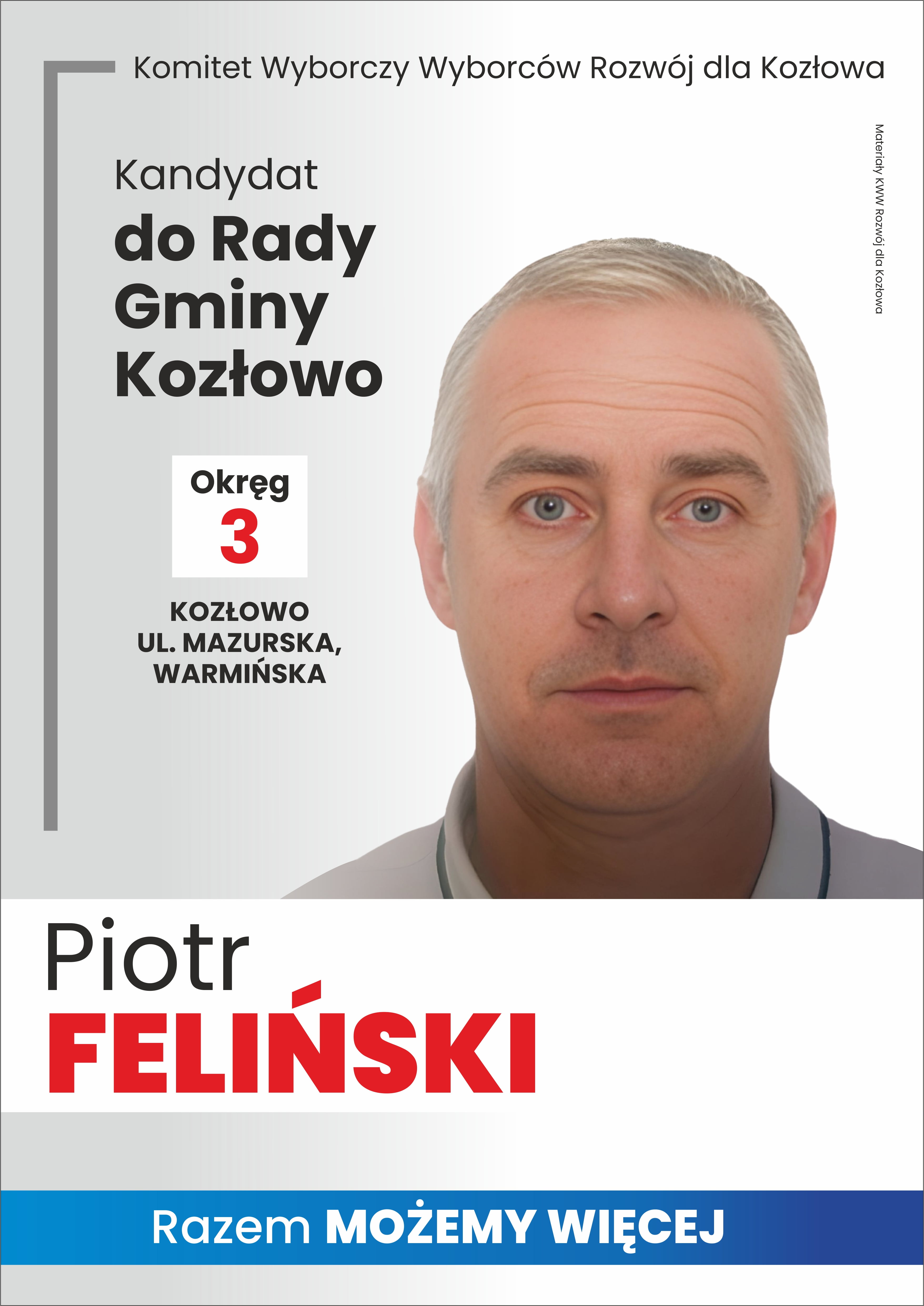 Piotr Feliński Plakat A3