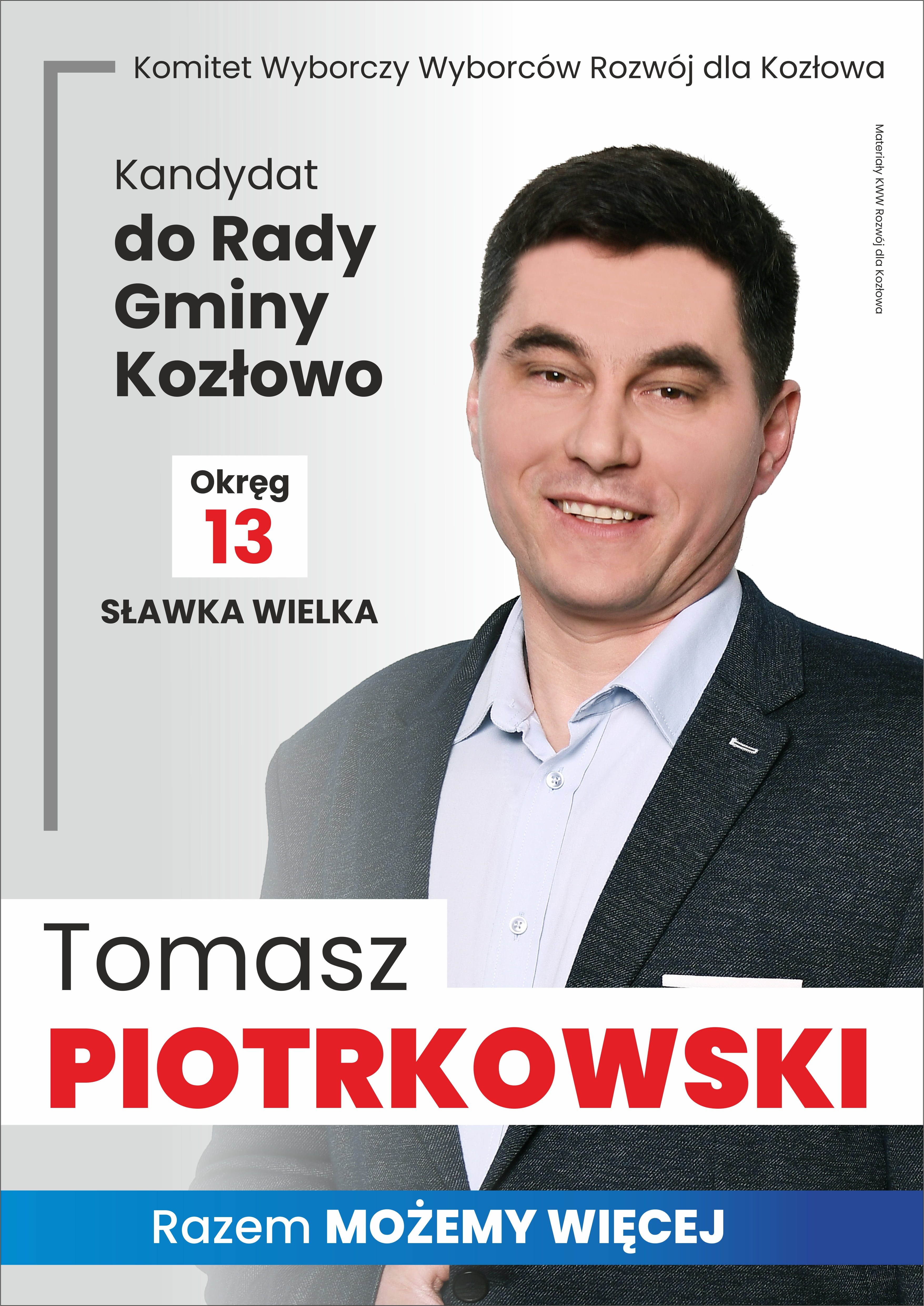 Tomasz Piotrkowski Plakat A3